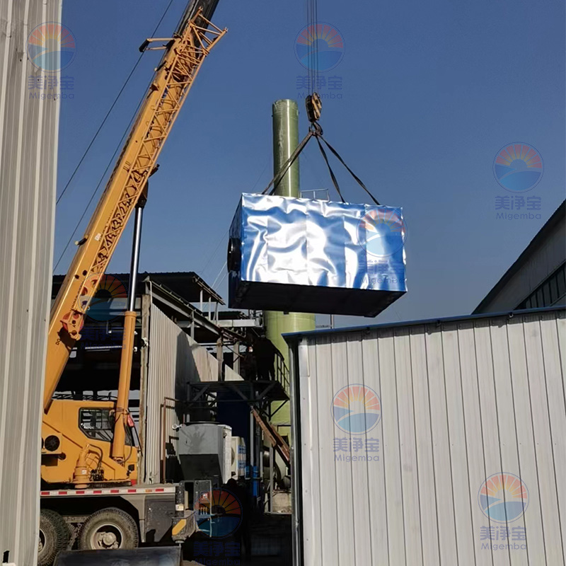 陜西客戶輪胎裂解氣廢氣SCR脫硝處理